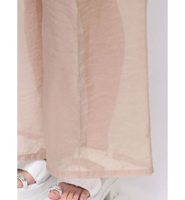 CALNAMUR「SHEER LAYERED SWEAT SHORT PT/シアーレイヤードスウェットショートパンツ」|その他|