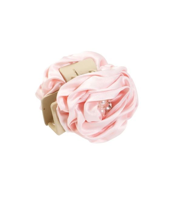 CALNAMUR「ROSE HAIR CLIP/ローズヘアクリップ」|その他|ピンク