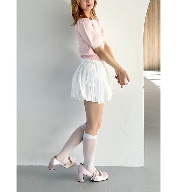 CALNAMUR「LOGO JACQUARD KNIT/ロゴジャガードニット」|ニット・セーター|