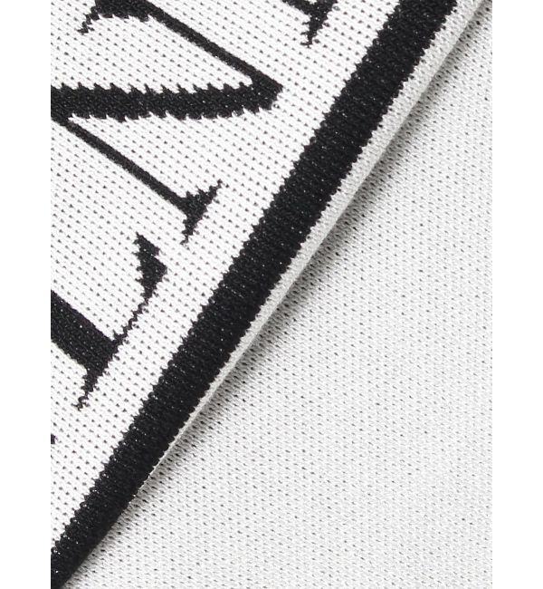 CALNAMUR「LOGO JACQUARD KNIT/ロゴジャガードニット」|ニット・セーター|