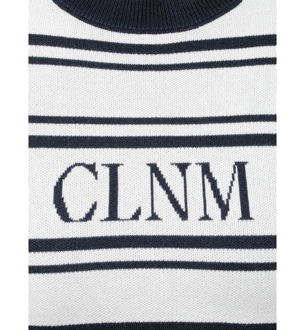CALNAMUR「LOGO JACQUARD KNIT/ロゴジャガードニット」|ニット・セーター|