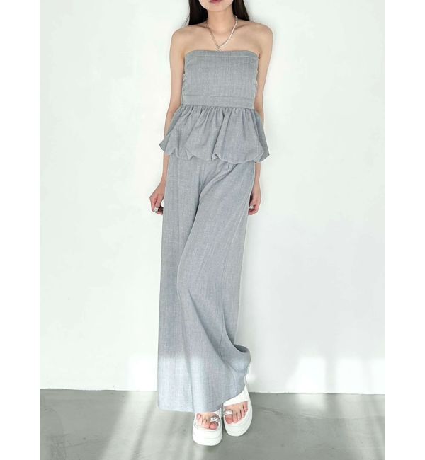 CALNAMUR「BALLOON BARE TOPS/バルーンベアトップス」|シャツ・ブラウス|