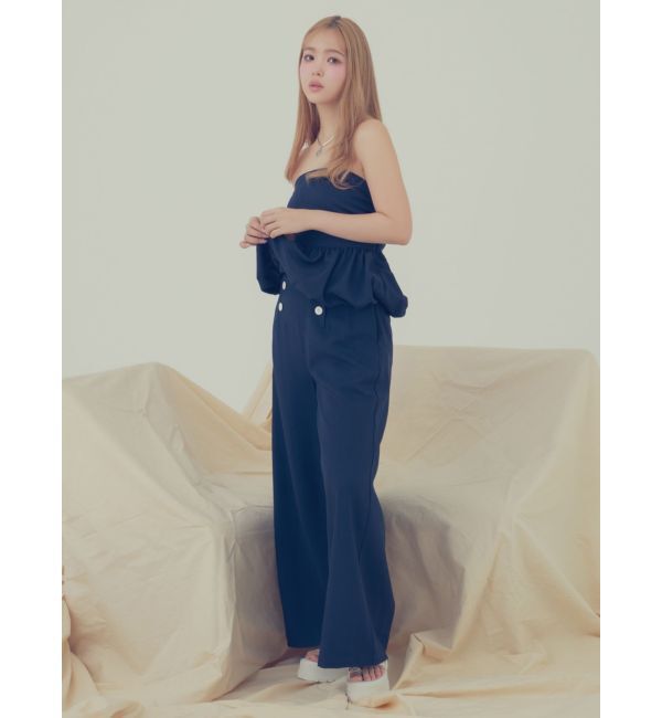 CALNAMUR「BALLOON BARE TOPS/バルーンベアトップス」|シャツ・ブラウス|