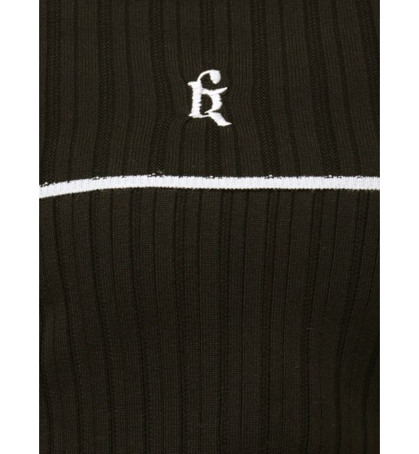 CALNAMUR「BOEDER OFFSHOULDER KNIT PO/ボーダーオフショルダーニットプルオーバー」|ニット・セーター|