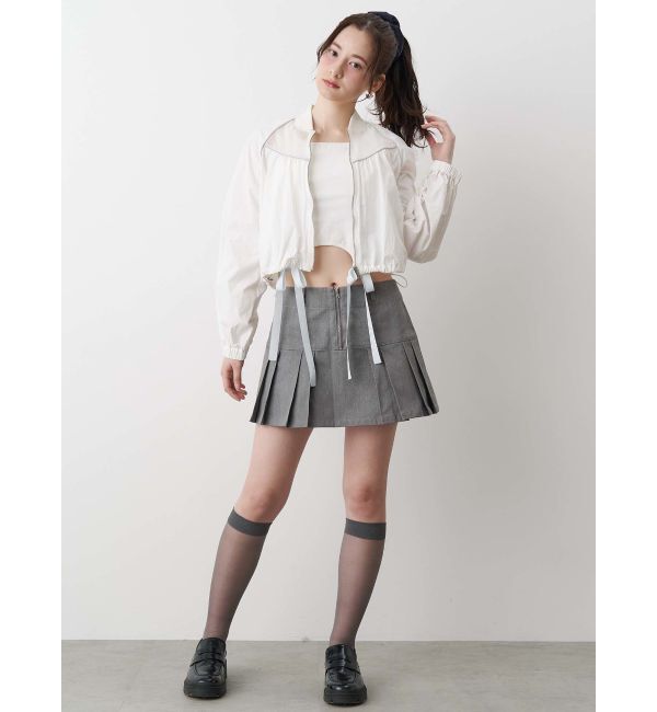 CALNAMUR「CUP IN RIBBON TANK TOP/カップインリボンタンクトップ」|Tシャツ・カットソー|