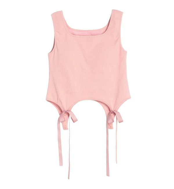 CALNAMUR「CUP IN RIBBON TANK TOP/カップインリボンタンクトップ」|Tシャツ・カットソー|