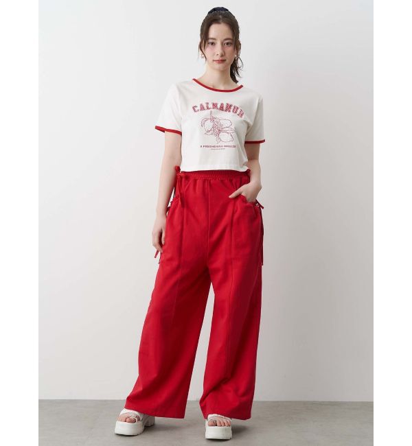 CALNAMUR「COLOR SCHEME LEMON PRINT TEE/カラースキームレモンプリントTシャツ」|Tシャツ・カットソー|