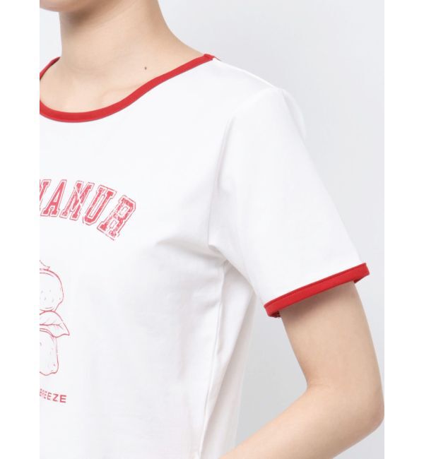 CALNAMUR「COLOR SCHEME LEMON PRINT TEE/カラースキームレモンプリントTシャツ」|Tシャツ・カットソー|