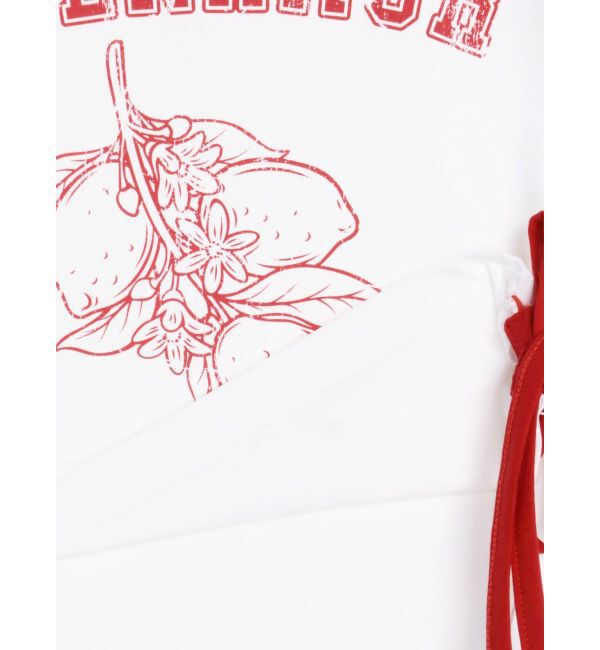 CALNAMUR「COLOR SCHEME LEMON PRINT TEE/カラースキームレモンプリントTシャツ」|Tシャツ・カットソー|