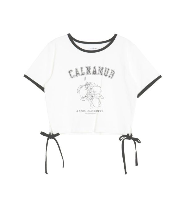 CALNAMUR「COLOR SCHEME LEMON PRINT TEE/カラースキームレモンプリントTシャツ」|Tシャツ・カットソー|