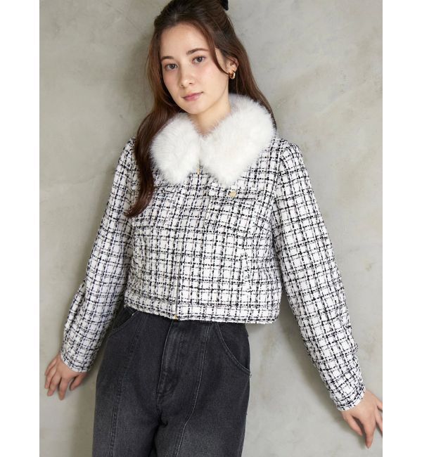 CALNAMUR「２ＷＡＹクラシカルツイードティペットＪＫ」|その他|