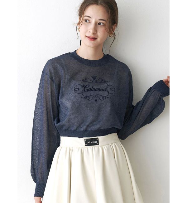 CALNAMUR「ラメシアーニット」|ニット・セーター|