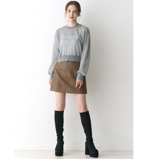 CALNAMUR「ラメシアーニット」|ニット・セーター|