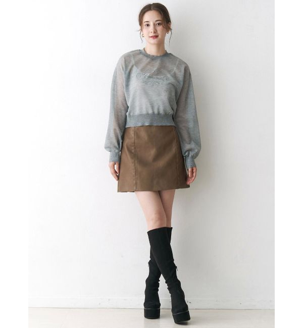 CALNAMUR「ラメシアーニット」|ニット・セーター|