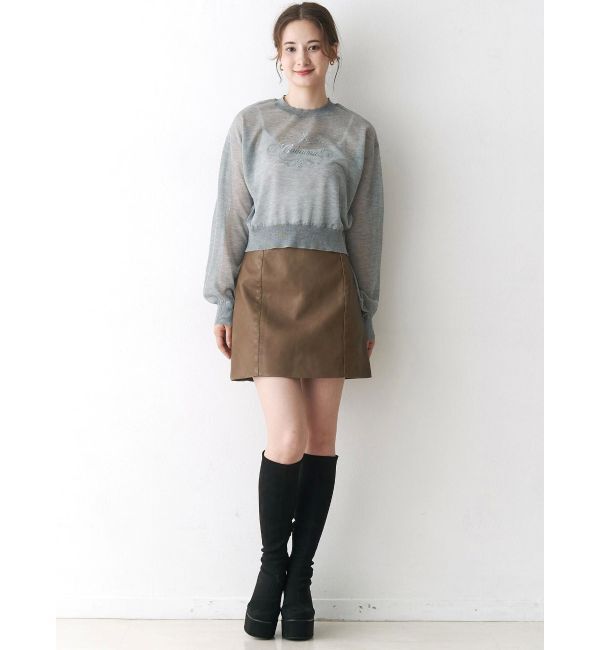 CALNAMUR「ラメシアーニット」|ニット・セーター|