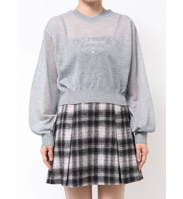 CALNAMUR「ラメシアーニット」|ニット・セーター|