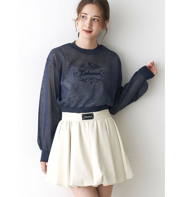 CALNAMUR「ラメシアーニット」|ニット・セーター|