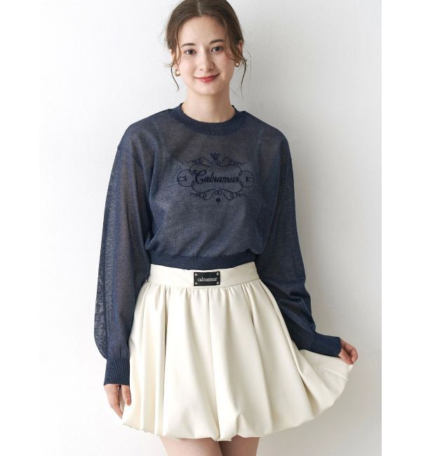 CALNAMUR「ラメシアーニット」|ニット・セーター|