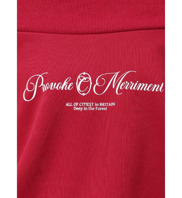 CALNAMUR「2WAY オフショルリボンスウェットプルオーバー」|Tシャツ・カットソー|