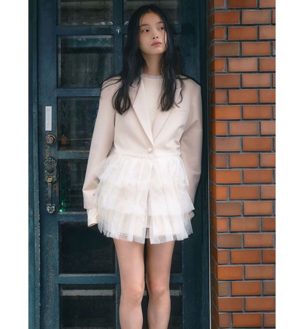 CALNAMUR「チュールティアードジャケット」|その他|