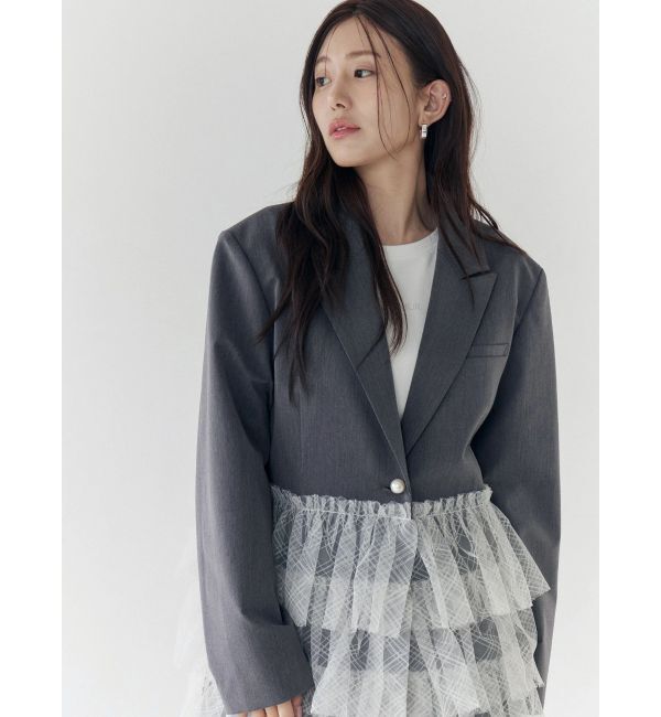 CALNAMUR「チュールティアードジャケット」|その他|