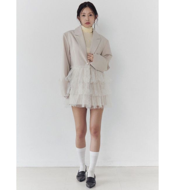 CALNAMUR「チュールティアードジャケット」|その他|