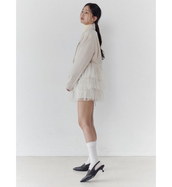 CALNAMUR「チュールティアードジャケット」|その他|