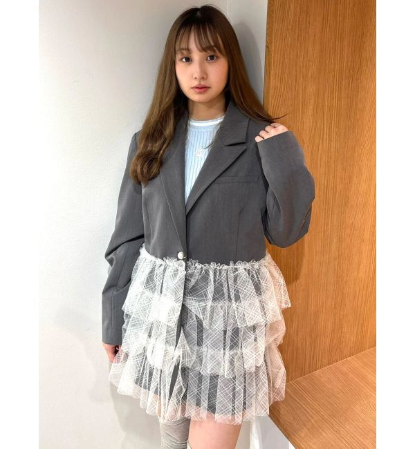 CALNAMUR「チュールティアードジャケット」|その他|