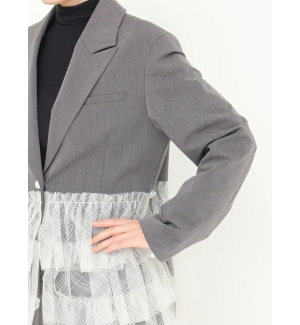CALNAMUR「チュールティアードジャケット」|その他|