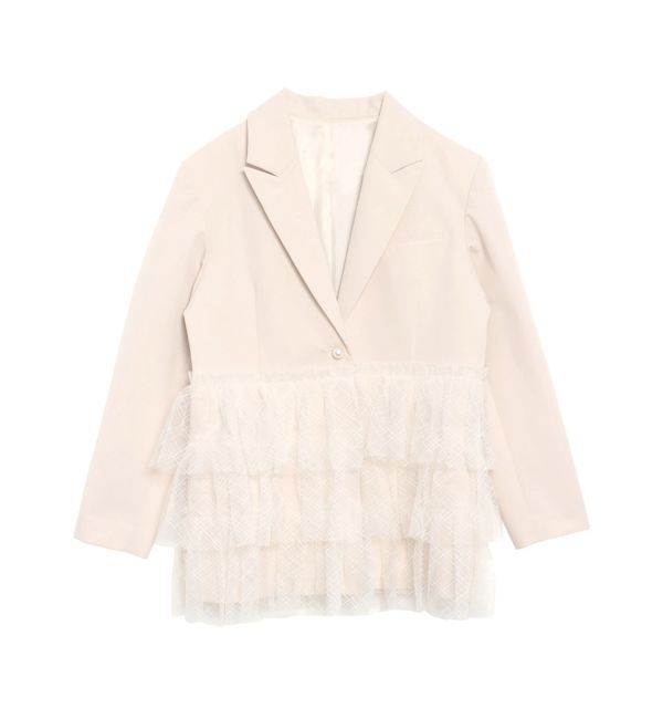 CALNAMUR「チュールティアードジャケット」|その他|