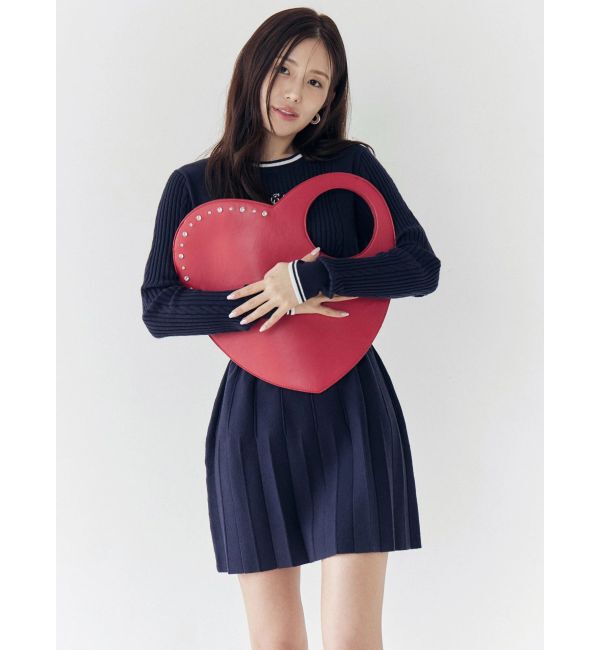 CALNAMUR「ニットプリーツミニスカート」|スカート|
