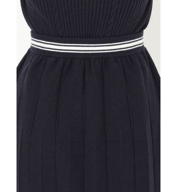 CALNAMUR「ニットプリーツミニスカート」|スカート|