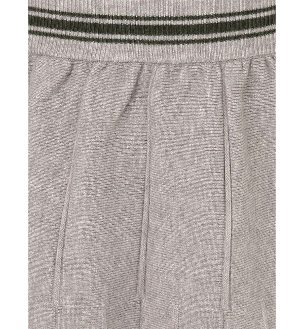 CALNAMUR「ニットプリーツミニスカート」|スカート|