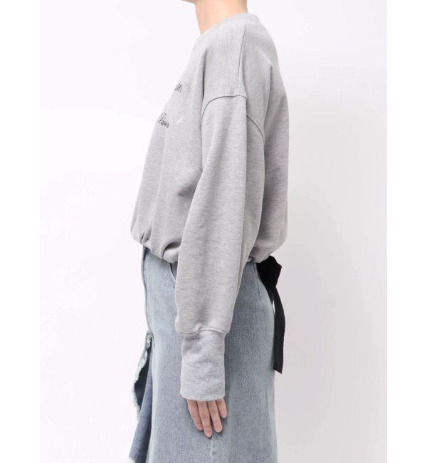 CALNAMUR「バックリボンスウェットトップス」|Tシャツ・カットソー|