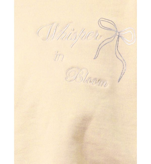 CALNAMUR「バックリボンスウェットトップス」|Tシャツ・カットソー|