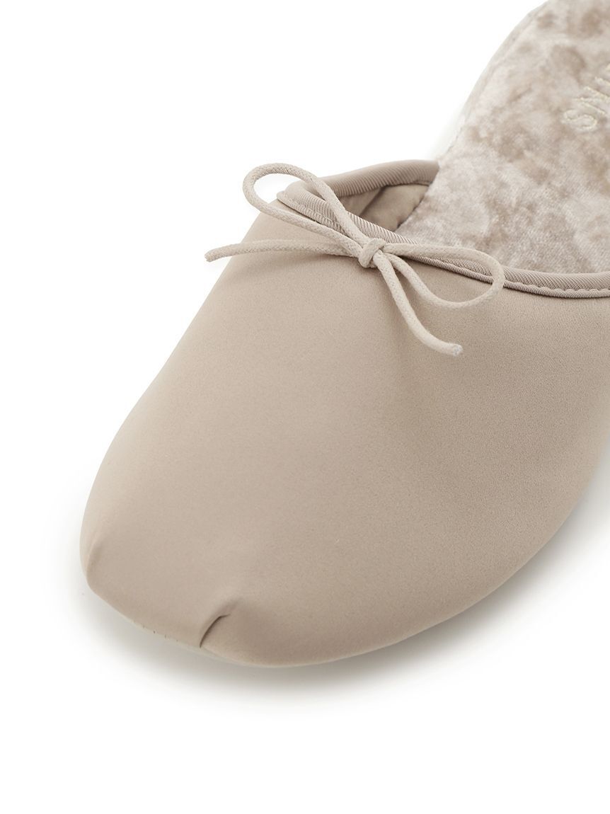 SNIDEL HOME「サテンスリッパ」|ルームシューズ|