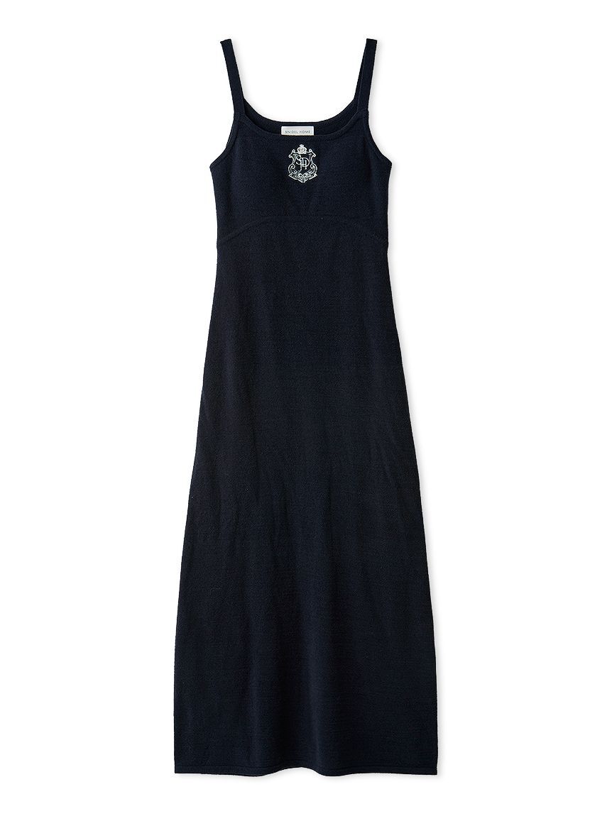 SNIDEL HOME「エンブレムニットキャミワンピース」|ルームウェア|