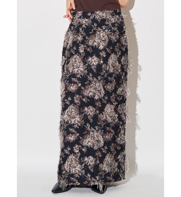 ELENDEEK「MULTI JACQUARD SK」|スカート|