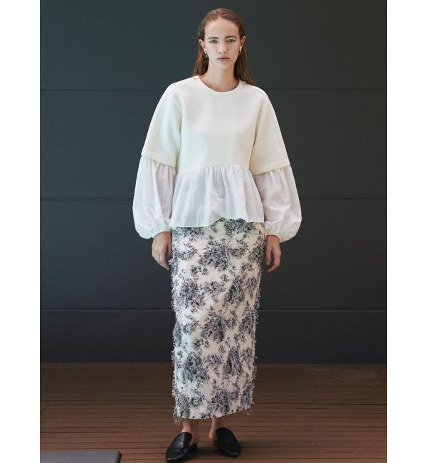 ELENDEEK「MULTI JACQUARD SK」|スカート|