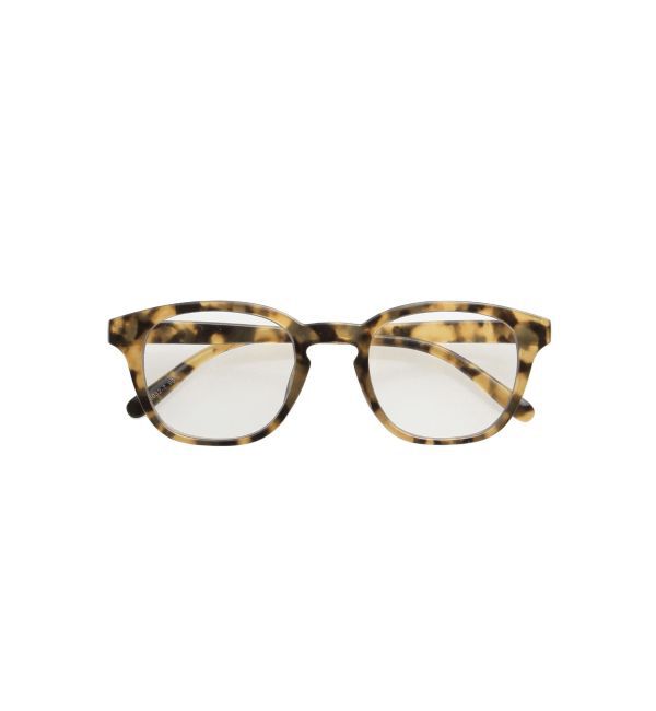 RESEXXY「カラーフレームメガネ」|メガネ|ベージュ