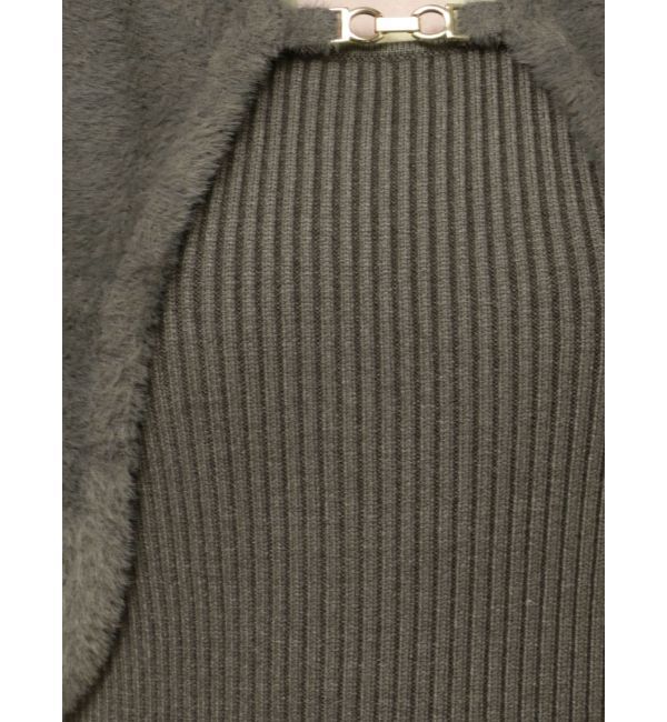 RESEXXY「シャギーアンサンブルニットワンピース」|ワンピース|