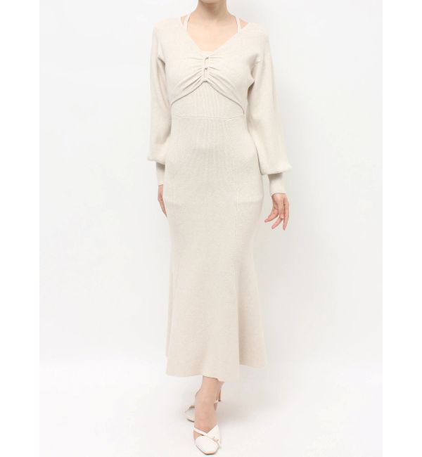 RESEXXY「レイヤードマーメイドニットワンピース」|ワンピース|