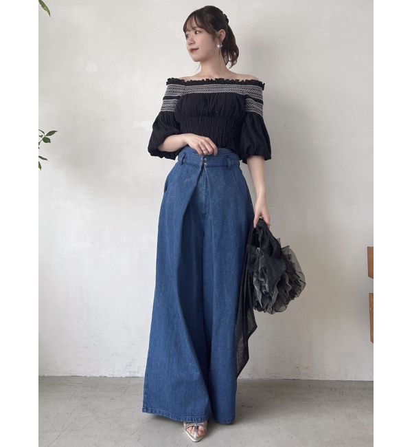 dazzlin「オフショルフェミニックトップス」|シャツ・ブラウス|