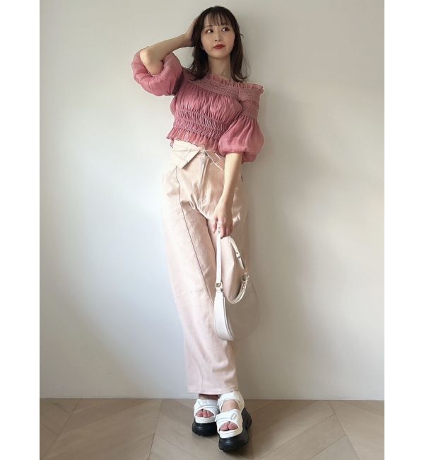 dazzlin「オフショルフェミニックトップス」|シャツ・ブラウス|