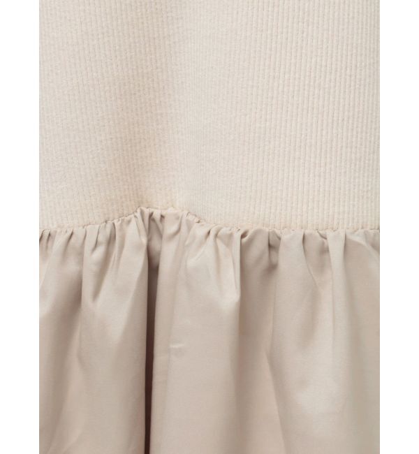 dazzlin「バブルヘムニットワンピース」|ワンピース|