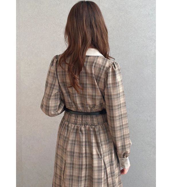 dazzlin「【POLO BCSコラボ】テーラーカラーフレアワンピース」|ワンピース|