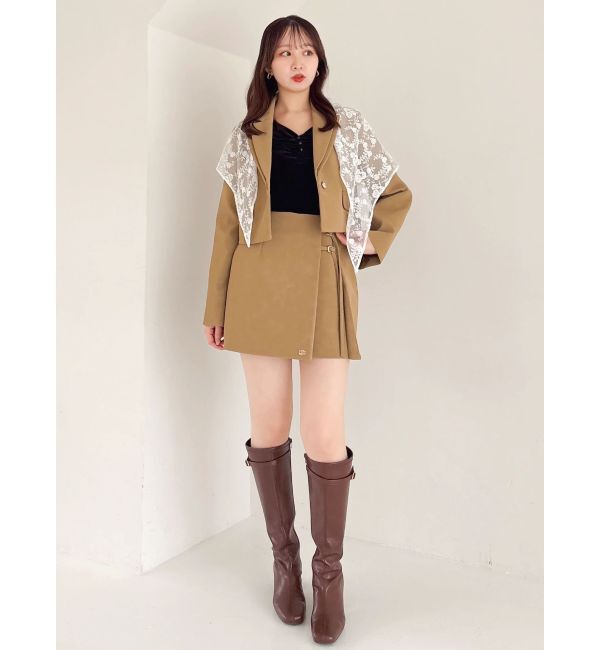 dazzlin「レーススカーフ」|バンダナ・スカーフ|