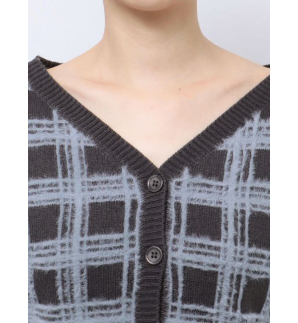 MERCURYDUO「チェックミニニットセットアップ」|ワンピース|