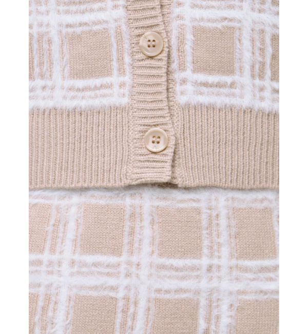 MERCURYDUO「チェックミニニットセットアップ」|ワンピース|