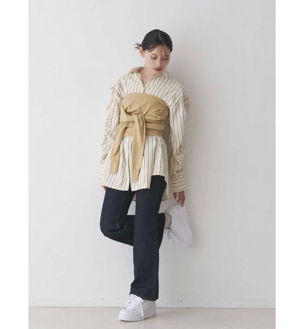 MERCURYDUO「3WAYボートネックニット」|ニット・セーター|